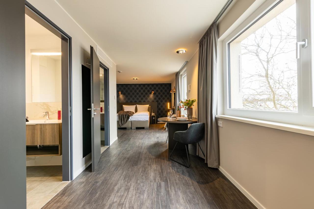 Aparthotel Maseven Muenchen Messe Dornach Aschheim Esterno foto