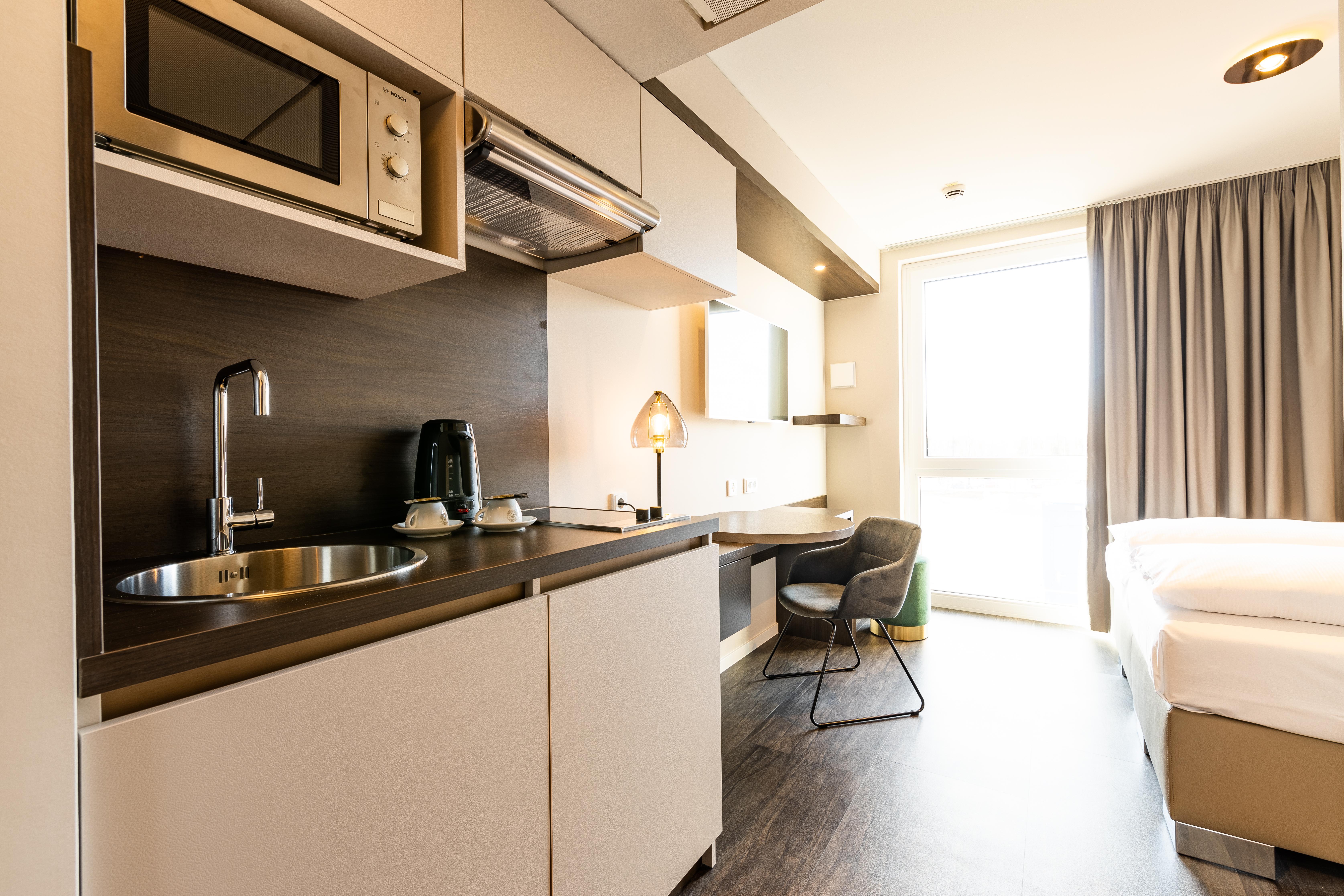 Aparthotel Maseven Muenchen Messe Dornach Aschheim Esterno foto