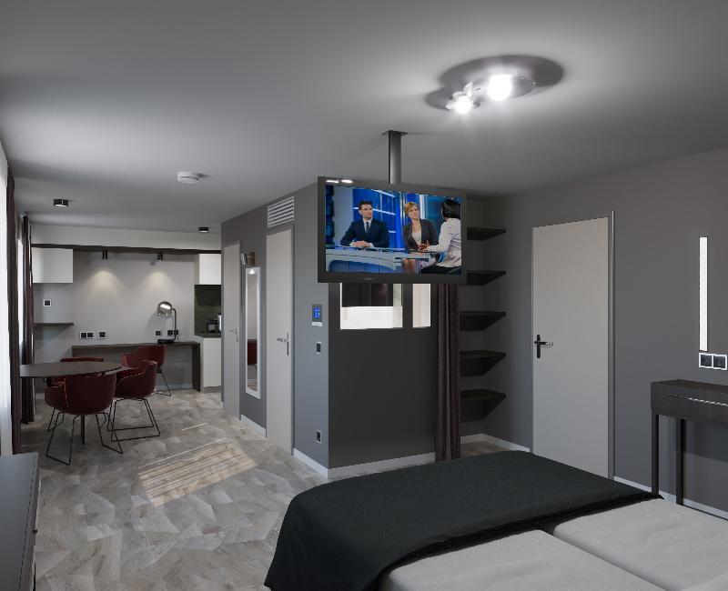 Aparthotel Maseven Muenchen Messe Dornach Aschheim Esterno foto